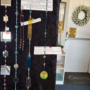 Colorful Beaded Suncatcher